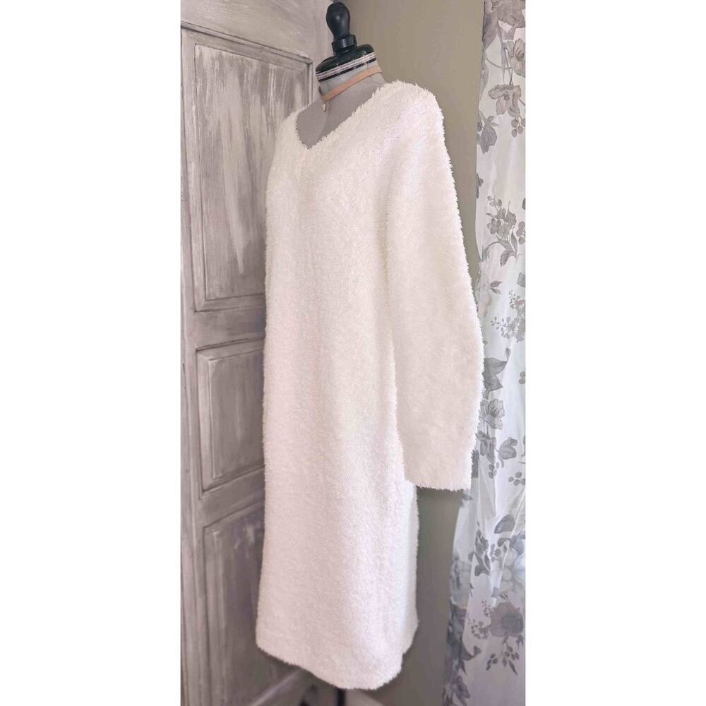 Gelato Pique Dress Fluffy Soft Cozy Shoujo Girl Pajamas Loungewear Sleep V-Neck - Picture 5 of 14